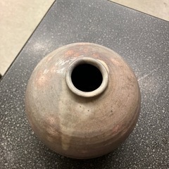 12/25まで店頭商品一部を除き半額クリスマスSALE!!開催中 　サ2512-108 萩焼 花器一輪挿し キズ汚れ有りの画像