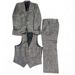 メンズスーツMシルク混
の画像