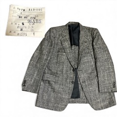 メンズスーツMシルク混
の画像