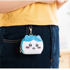 ちいかわ ハチワレ　『シェル型おかおミニポーチ』の画像