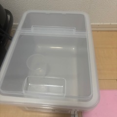 炊飯器3合 米びつセットの画像