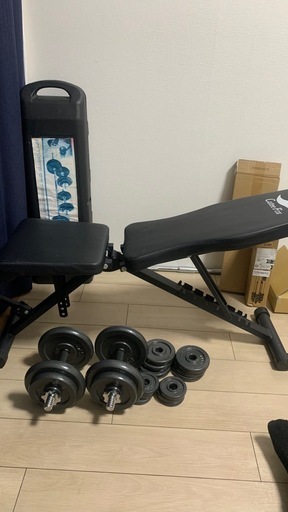 ダンブル50kgセットベンチ