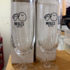 モルツ　ビールグラスの画像