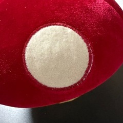 きのこいす　座椅子　正座椅子　赤きのこの画像