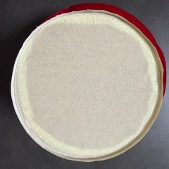 きのこいす　座椅子　正座椅子　赤きのこの画像