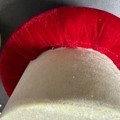 きのこいす　座椅子　正座椅子　赤きのこの画像