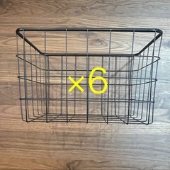 ワイヤー ラック 6個セット の画像