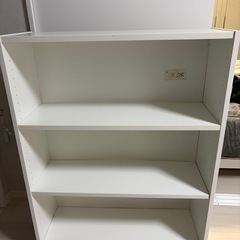 イケア　BILY/ビリー　ホワイト　本棚/書棚の画像
