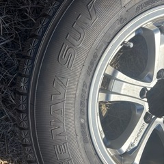 トヨタ　ハイラックス　スタッドレスタイヤ4本ホイール付
の画像