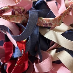 紐　ヒモ　手作り　大量の画像