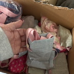 紐　ヒモ　手作り　大量の画像