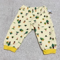 UNIQLO プーさん　80cm パジャマ上下セットの画像