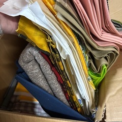 布　ハギレ　生地　大量の画像