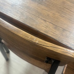 お話中　6人がけダイニングテーブル7点セット　の画像