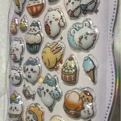 ちいかわ立体シール　3Dシール　ちいかわ　ボンボンドロップシール　ぷくぷくシール
の画像