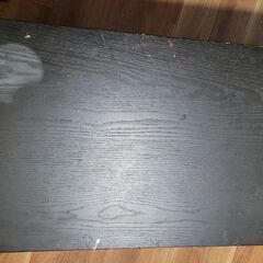 長机 ローテーブル 黒の画像