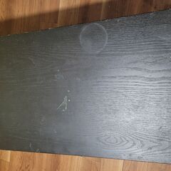 長机 ローテーブル 黒の画像