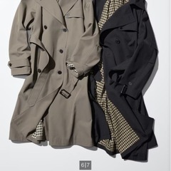 Trench Coat Uniqloの画像