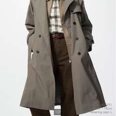 Trench Coat Uniqloの画像
