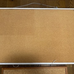 コルクボード　2枚　コルク版の画像