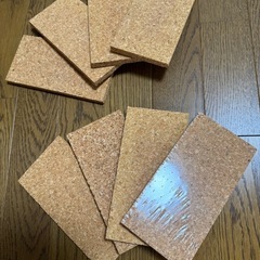 コルクボード　2枚　コルク版の画像