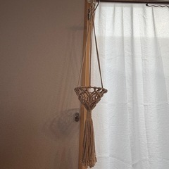 【美品】NITORI ニトリ ハンギング プランター 鉢カバーの画像