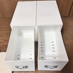 美品 CD収納 MX-30 深型 CDケース 日本製 2個セットの画像