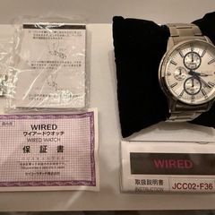 SEIKOウォッチ JCC02-F36 WIRED WATCH ワイアード の画像