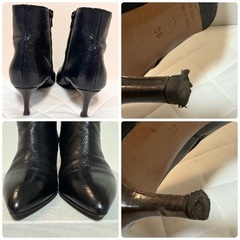 美品 イタリア製  L'Autre Chose ロートレショーズ ブーツ ショートブーツ ブーティ 36の画像