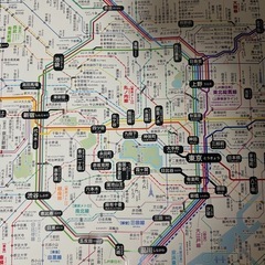 路線図　東京の画像