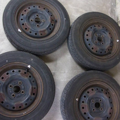 中川区　パッソ純正 ダンロップ デジタイヤ １６５/７０/１４/４本セット！バリ山！の画像