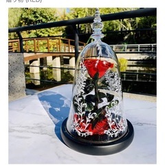 バラの置物　美女と野獣の画像