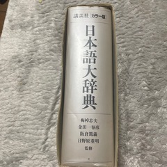 日本語大辞典　定価　7300円　新品ではありません　非対面の受け渡しの画像