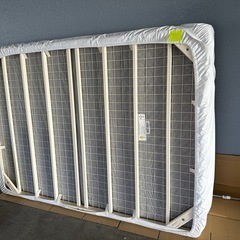 美品(使用期間2年以内)無印脚付マットレス　ダブルベッド(17日まで)の画像