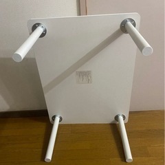 ニトリ　ローテーブル　ハロー（ホワイト）の画像