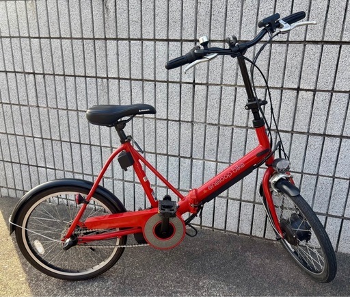 SANYO 20インチ 電動折りたたみハイブリッド自転車 エネループバイク