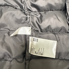 ユニクロ140ダウンの画像