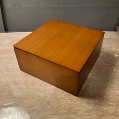 木のお重箱の画像