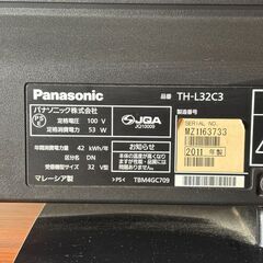 Panasonic　TH-L32C3　液晶テレビ　32インチ の画像