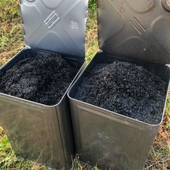 自家製　もみ殻くん炭　籾殻燻炭　畑・家庭菜園等に②の画像