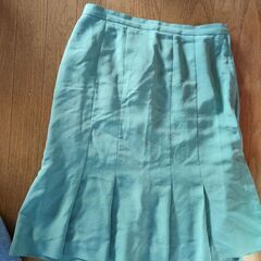 ◯スカートミントグリーンLLの画像
