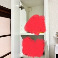 細長い棚の画像