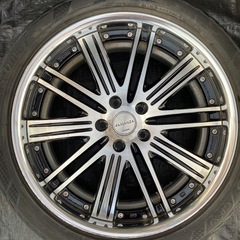 E52用　WORK ヴァリンツア　アルミホイール　4本セットの画像