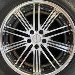 E52用　WORK ヴァリンツア　アルミホイール　4本セットの画像