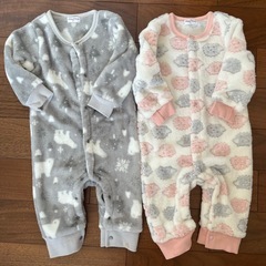 カバーオール　ロンパースの画像