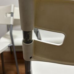 IKEA LAUVER 椅子 ホワイト 4脚セットの画像