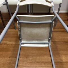 IKEA LAUVER 椅子 ホワイト 4脚セットの画像