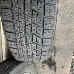 コンパクトカー用　スタッドレスタイヤ　アルミホイール4本の画像