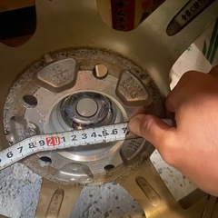 205/60R16 16インチアルミホイールの画像