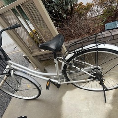 自転車 ママチャリ の画像
